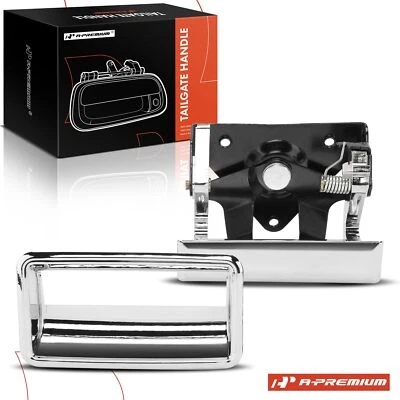 Manija y bisel de puerta trasera cromados para Chevy C1500 C1500 C3500 K1500 K2500 K3500 Foto 1 de 4