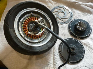 jante pour pieces moteur de trottinette 2x1600w laotie T30 - Imagen 1 de 6