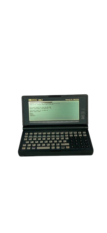 Muy raro Hewlett-Packard HP 200LX 5 MB de RAM de colección palmtop Foto 1 de 4