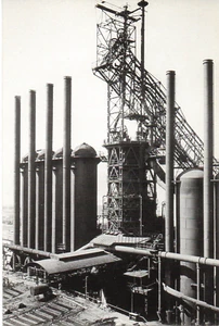 ts 249 - 1897-1997 TRIEST - FERRIERA - Hochofen m°3 mit Gießfeld -nn VG - Bild 1 von 2