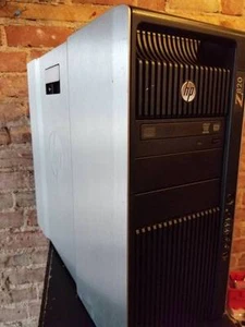 HP Z820 Workstation Intel Xeon E5 Quad 16GB 500 Quadro k2000 2GB Win 10 + Office - Picture 1 of 4