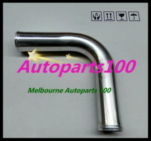 76mm 3" inch 90 Degree Elbow Aluminum Turbo Intercooler Pipe Piping Tubing L=600 - Picture 1 of 2