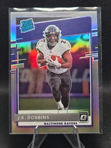 2020 Panini Donruss Optic #161 J.K. Dobbins Holo Rated Rookie Prizm RC - Bild 1 von 2
