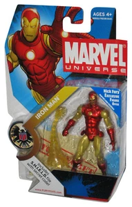 Marvel Universe Iron Man Classic (2008) Hasbro 3.75 Inch Action Figure 021 - Picture 1 of 3