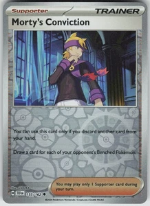 Pokemon Morty's Conviction - 155/162 155/162 SV05: Temporal Forces Uncommon Reve - Picture 1 of 2