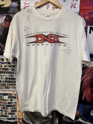 🔥🔥Camiseta autógrafa firmada sin parar de TNA de colección talla grande🔥🔥 Foto 1 de 4