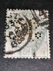 alte Briefmarken,Großbritannien, 5P, 1884, Queen Victoria, gestempelt - Bild 1 von 2