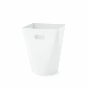 Cesta de basura cuadrada Depot4Design Midi, bote de basura, polipropileno, blanco - Imagen 1 de 4