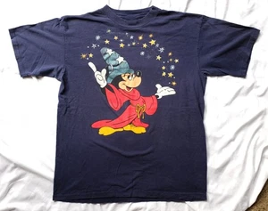 Walt Disney Mickey Mouse Fantasia Shirt Gr. S-5XL Sorcerer Movie 90s Reprint - Bild 1 von 3