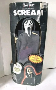 Vintage Scream Ghost Face Horror Puppe Figur Spencer Geschenk 1997 Box beschädigt Halloween - Bild 1 von 14
