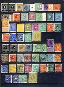 Germany 1946-48 Allied Occ. Collection MNH and Used - Picture 1 of 3