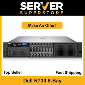 Dell PowerEdge R730 Server 2x E5-2699 V3 = 36 Cores H730 32GB RAM 2x 900GB SAS - Picture 1 of 8