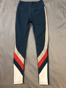 Splits 59 Leggings Damen Small Blau Weiß Rot - Bild 1 von 11
