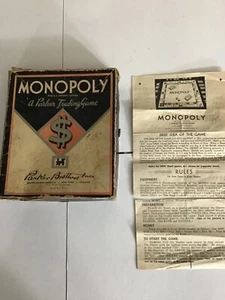 1946 #8 Black Box MONOPOLY Set No board - Picture 1 of 7