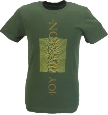 Mens Official Joy Division Blended Pulse T Shirts - Image 1 of 2