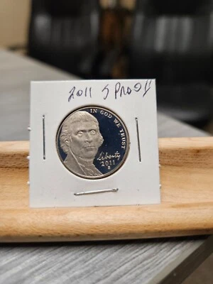 2011 S Jefferson Nickel Deep Cameo Gem Proof - Image 1 of 2