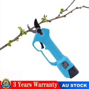 Pruning Shears Cordless Electric Secateurs Garden Branch Pruner with 2 Batteries - Picture 1 of 23