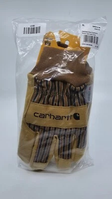 Guante de trabajo Carhartt para hombre sistema aislado 5 gamuza con puño tejido pato X-grande Foto 1 de 3