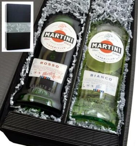 Geschenkkarton mit je 1x Martini Bianco+Rosso 14,4% 2x0,75l - Set - Bild 1 von 4