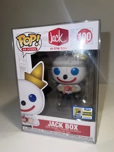Funko Pop! Ad Icons Jack Box San Diego Comic Con Funko Exclusive with protector - Picture 1 of 7