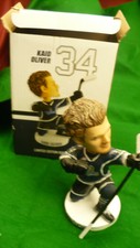 Victoria Royals Kaid Oliver No. 34bobblehead WHL Victoria Cougars jersey tribute