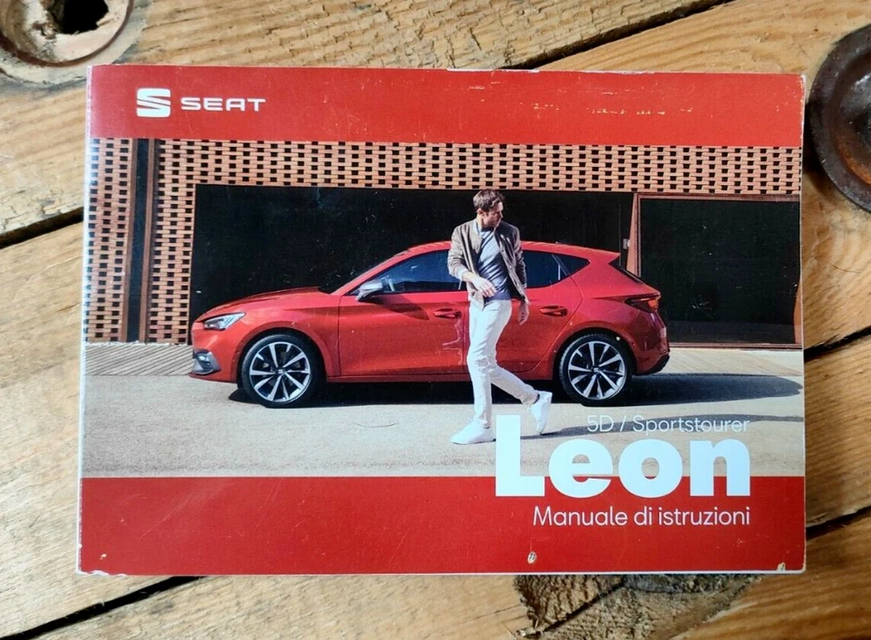 Libretto Uso e Manutenzione Seat Leon ,anno 2020/2021,Guioda d'uso Seat Leon - Immagine 1 di 2