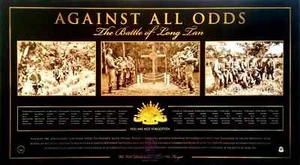 Against All Odds the Battle of Long Tan Anzac Military Limited Edition Print - Picture 1 of 1
