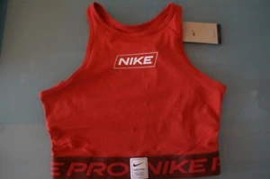 Nike Pro Sport Damen Top Shirt Größe M Crop NEU - Bild 1 von 7