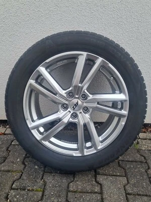 4 Winterreifen auf Alufelgen Audi A6 225/55 R18 - Bild 1 von 2