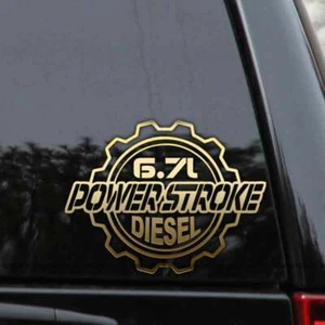 Power Stroke 6.7L Diesel Truck Vinyl Decal Sticker – Ford Turbo F250 F350 - Picture 1 of 2