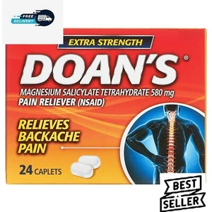 Doan's Extra Strength Pain Reliever Caplets - 24 Count - Picture 1 of 3