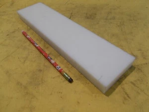 UHMW BAR STOCK machinable plastic flat sheet plate 1" x 3" x 12" OAL - Picture 1 of 1