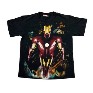 Marvel Iron Man 2008 Movie Promo MCU Graphic Tee T-Shirt Youth XL 14/16 - Picture 1 of 6