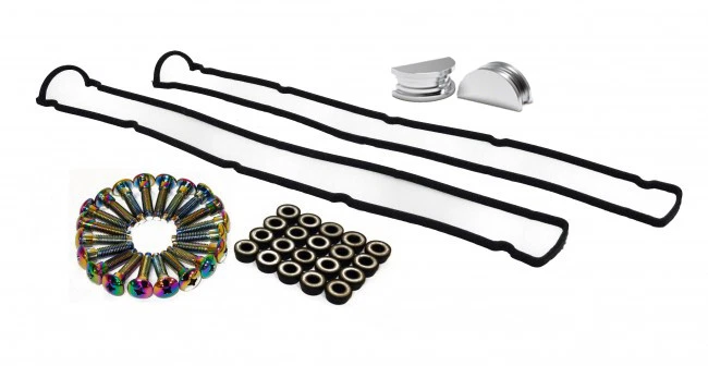 Rainbow Rocker Cover Bolts With Washers Aluminium Bungs & Gasket RB20 RB25 RB26 - Image 1 of 1
