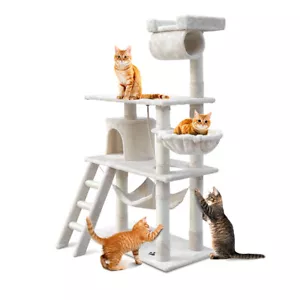 i.Pet Large Cat Tree Scratching Post Condo Scratcher Tower Play House Furniture - Picture 1 of 8