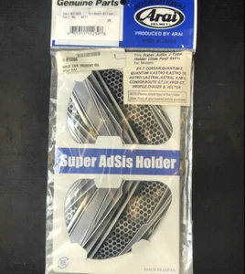 Arai Helmet Shield/Visor/Holder Side Pod Cover Set SAL, SAQ, SAI RX7 Corsair NEW - Picture 1 of 76