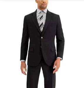 Nautica Tuta Uomo Gaff Modern-Fit Bi-Stretch, Nero Gessato, Tg-36R - Foto 1 di 6