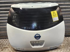 NISSAN LEAF TAILGATE BOOT LID IN WHITE MK1 2010 - 2017 - Picture 1 of 13