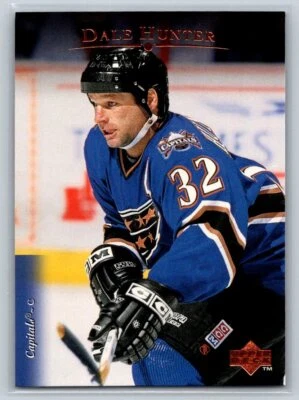 1995 Upper Deck #442 Dale Hunter Washington Capitals - Image 1 of 2