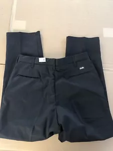 Lot 2 Cintas Comfort Flex Black Work Pants Size 36x30 #945-35 Very Comfortable - Picture 1 of 7