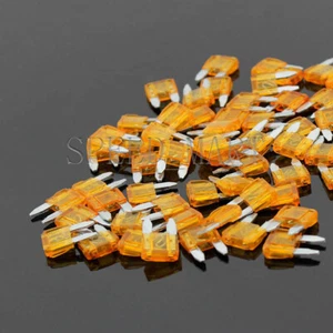 50 PIEZAS 5A Carros Camiones Barcos SUV Auto HID Luz Pequeña Mini Hoja Fusible - Imagen 1 de 2