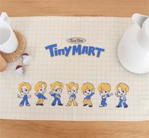 BTS BT21 Tiny Mart Kitchen Fabric 4 type free shipping  - Picture 1 of 14