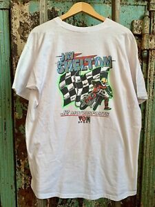 Vintage 1990s JAY SHELTON Motocross T Shirt Large