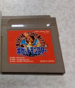 Pokemon Red - Nintendo Gameboy Color Japanese Game Tested  e070 - Picture 1 of 2