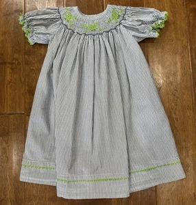 Vestido Seersucker con ranas Castles & Crowns para niñas 2T - Imagen 1 de 8