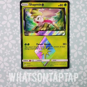 Pokemon Card Shaymin Prism Star 10/181 Prism Star Rare Sun Moon Team Up LP - Picture 1 of 2
