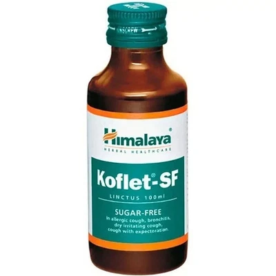 Himalaya Koflet-SF 100ML X 1 Pack Herbal cough Relief FREE SHIP 2027 - Изображение 1 из 2