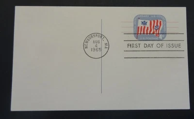 US Postal Card #UX52 4¢ 75th Anniversary of the U.S Coast Guard - New (4068) - Image 1 of 2