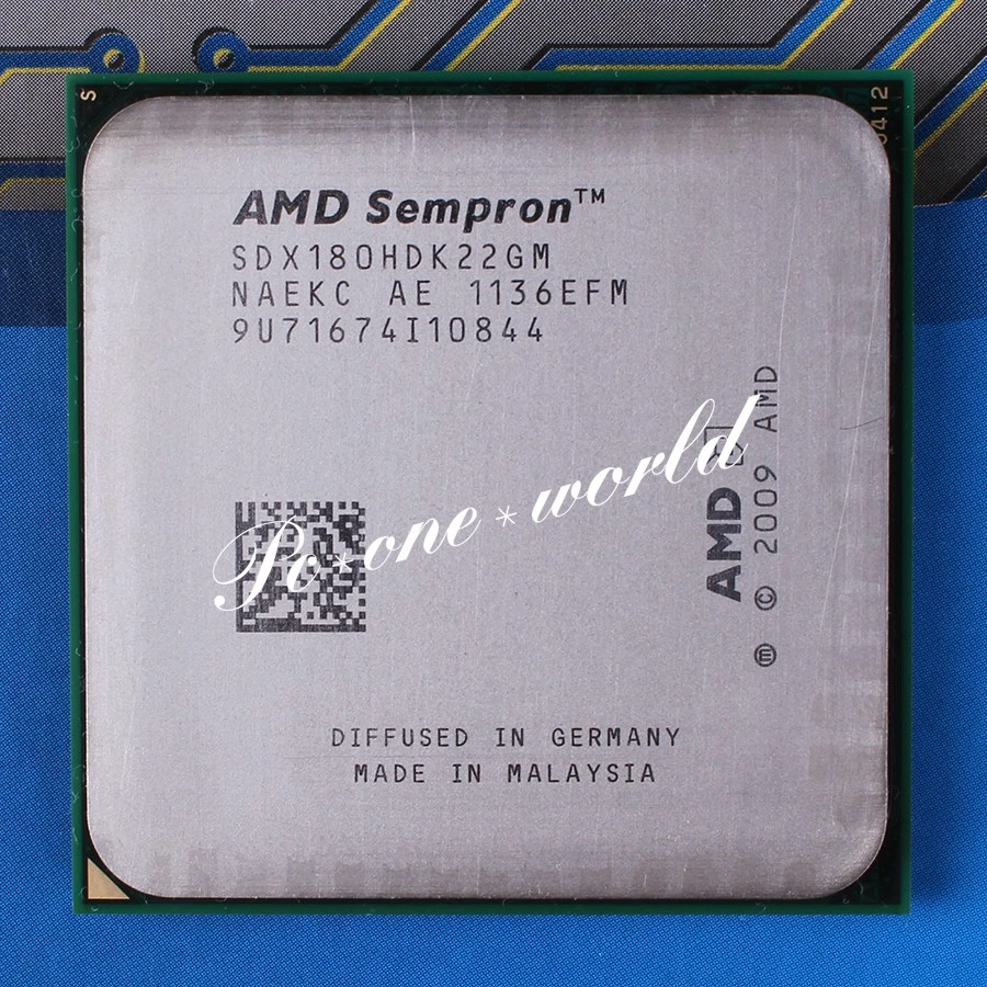 100% OK SDX180HDK22GM AMD Sempron 180 2.4 GHz Dual-Core Processor CPU - Image 1 of 1