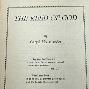 Reed of God VTG 1944 Catholic Church Blessed Virgin Mary Theology Missal Priest - Foto 1 di 24